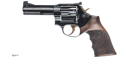 Revolver, Manurhin, Modell MR 73 Gendarmerie und Sport, Kal. .357 Mag., blued/schwarz, 6 Schuss, verschiedene Lauflängen