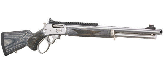 Unterhebelrepetierer, Marlin, 1895 SBL, Kal. .45-70 Gov't, stainless, Ghost Ring, Picatinny-Schiene