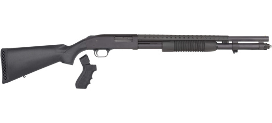 Pumpflinte, Mossberg, 590 Heatshield, Kal. 12/76, 20" Lauf, 8+1 Schuss