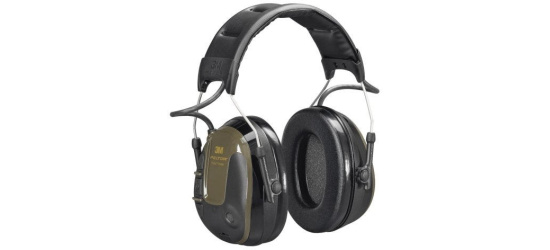 Elektronischer Schalengehörschutz, Peltor, ProTac Hunter, mit flachen Gehörschutzschalen, nicht zusammenlegbar