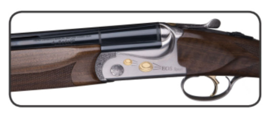 Bockdoppelflinte, Redolfi Armi, EOS Sporting, Kal. 12/76, 70 oder 76cm Lauf, 5 Wechsel-Chokes, Ejektor, Walnuss-Schaft, verstellbare Wangenauflage