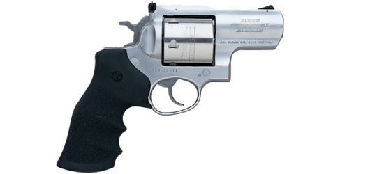 Ruger, Mod. Super Redhawk Alaskan (KSRH-2454), 2 1/2'' Lauf, Stainless Steel, Kal. .454 Casull, Gummigriffschalen, 6 Schuss