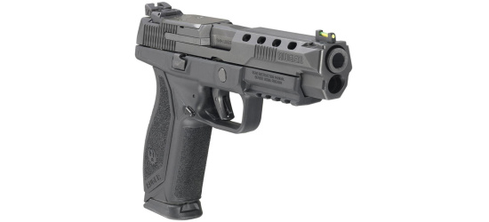 Pistole, Ruger, Modell American Pistol Competition, Kal. 9mm Para / Luger / 9x19, Black, 5'' Lauf, 17 Schuss Magazin