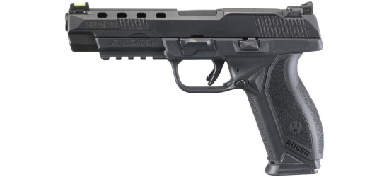Pistole, Ruger, Modell American Pistol Competition, Kal. 9mm Para / Luger / 9x19, Black, 5'' Lauf, 17 Schuss Magazin