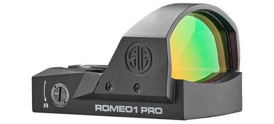 Leuchtpunktzielgerät, Sig Optics, ROMEO1 PRO, 1x30mm, 3MOA Rotpunkt