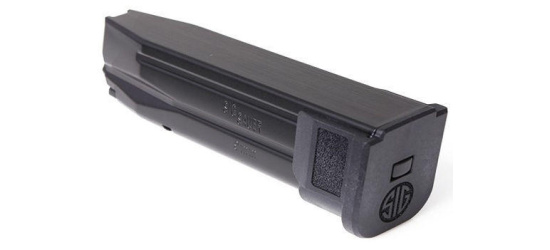 Magazin, Sig Sauer, zur Sig Sauer P320 Full-Size, Kal. 9mm Para/Luger/9x19, schwarz, 21 Schuss