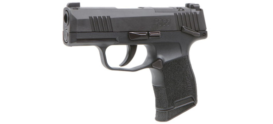 Pistole, Sig Sauer, P365 OR, Kal. 9mm Para, mit Sicherung, 10 Schuss Magazin
