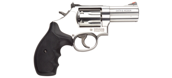 Revolver, Smith & Wesson, Mod. 686PLUS, 3'' Lauf, Kal. .357 Magnum, Gummigriffschalen, 7 Schuss