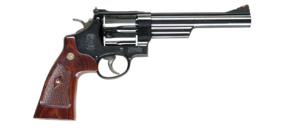 Revolver, Smith & Wesson, Mod. 29 Classic, 6 1/2'' Lauf, Kal. .44 Magnum, Holzgriffschalen, 6 Schuss