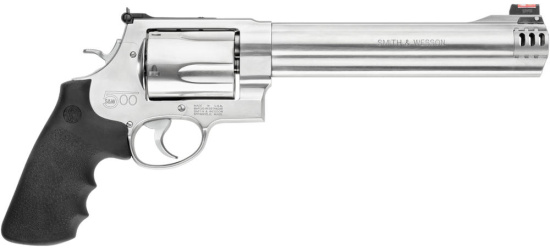 Revolver, Smith & Wesson, Mod. 500, 8 3/8'' Lauf, Kal. .500 S&W Magnum, Gummigriffschalen, 5 Schuss