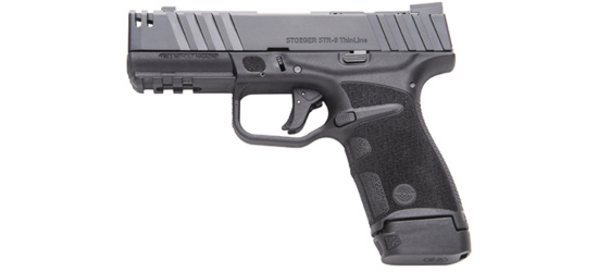 Pistole, Stoeger, STR-9 Thinline, Kal. 9mm Para/Luger/9x19, Smoked Bronze, mit 14 und 16 Schuss Magazinen, Optic Ready