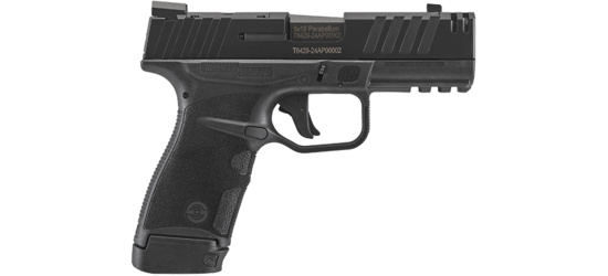 Pistole, Stoeger, STR-9 Thinline, Kal. 9mm Para/Luger/9x19, Smoked Bronze, mit 14 und 16 Schuss Magazinen, Optic Ready