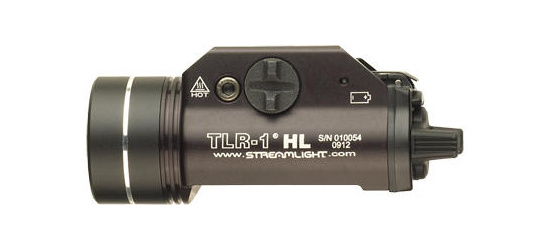Waffenlampe, Streamlight, TLR-1 HL, für Pistole und Gewehr, mit Blitzfunktion, <b>1000 Lumen</b>