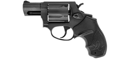 Revolver, Taurus, Mod. 605, 2'' Lauf, Blued, Kal. .357 Magnum, Gummigriffschalen, 5 Schuss