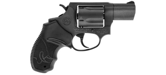 Revolver, Taurus, Mod. 605, 2'' Lauf, Blued, Kal. .357 Magnum, Gummigriffschalen, 5 Schuss