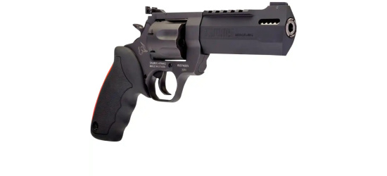 Revolver, Taurus, Mod. Raging Hunter, 5 1/8'' Lauf, Matte Black, Kal. .357 Magnum, Gummigriffschalen, 7 Schuss