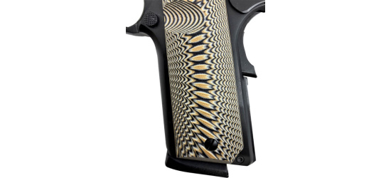 Pistole, Tisas, ZIG PC 1911, Kal. .45 ACP, fixe Kontrastvisierung, 8 Schuss Magazin, schwarz